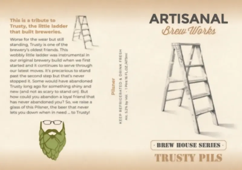 Artisanal Brew Works Trusty Pils