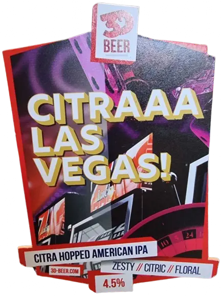 3D Beer Citraaa Las Vegas!