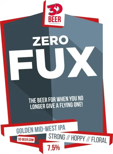 3D Beer Zero Fux
