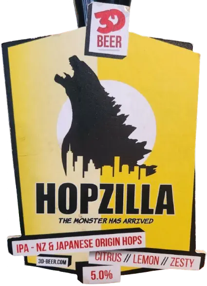 3D Beer Hopzilla