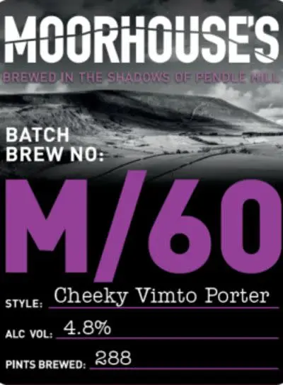 Moorhouse's Brewery M/60