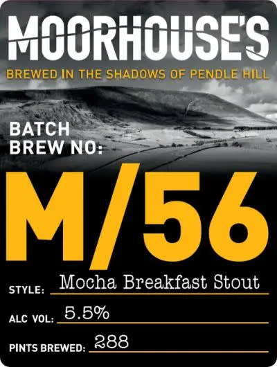 Moorhouse's Brewery M/56