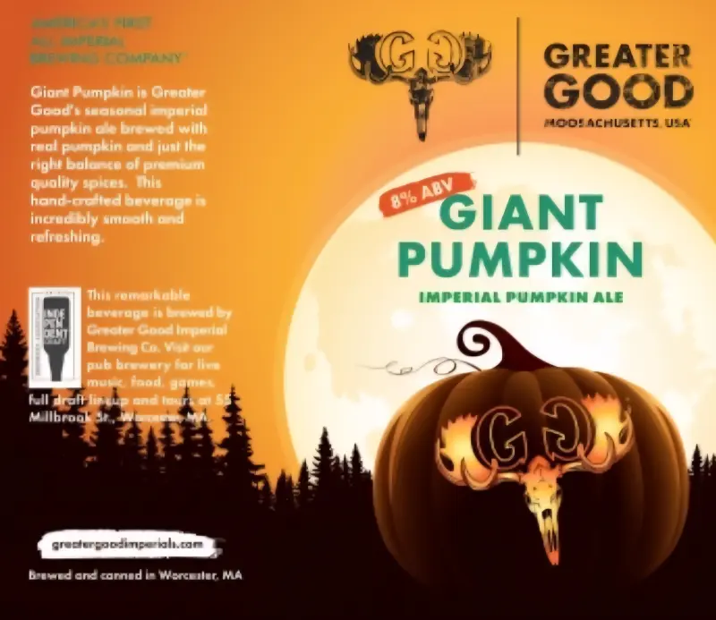 Greater Good Imperial Brewing Company Giant Pumpkin