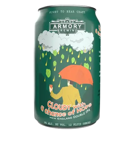 Grand Armory Brewing Cloudy With A Chance Of Hops
