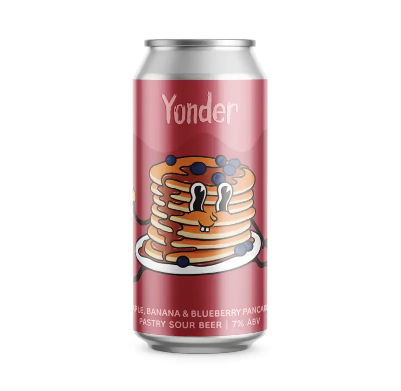 Yonder Brewing and Blending Maple, Banana & Blueberry Pancakes