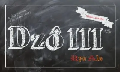 Brasserie du Dzô III