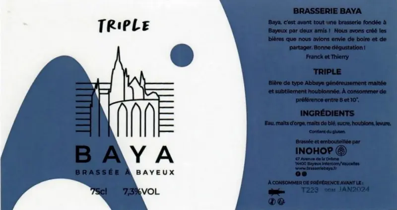 Brasserie Baya - Inohop Triple