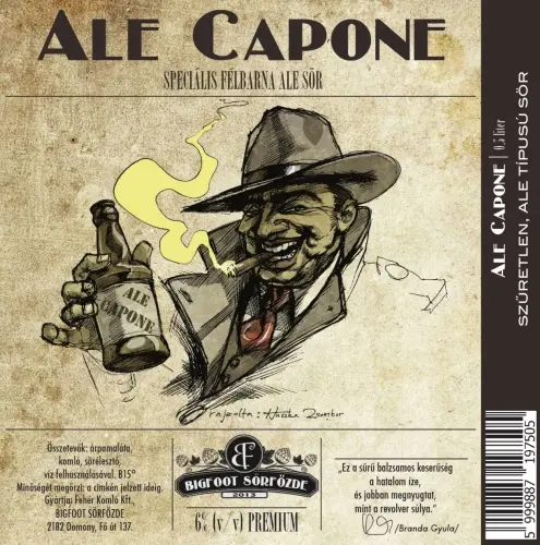 Bigfoot Sörfőzde Ale Capone