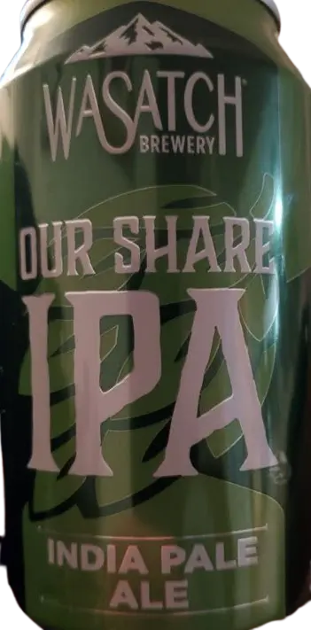 Wasatch Brewery Our Share IPA