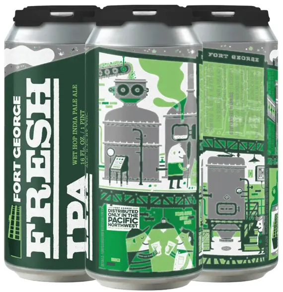 Fort George Brewery Fresh IPA (2014) - Simcoe