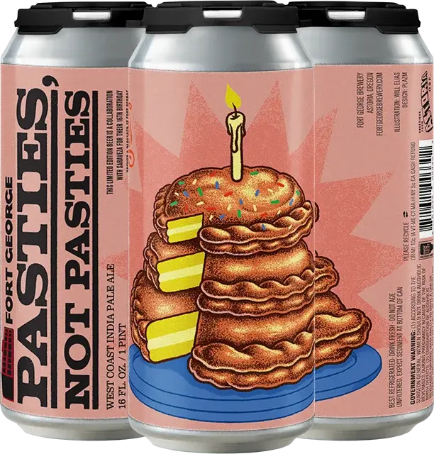 Fort George Brewery Pasties, Not Pasties