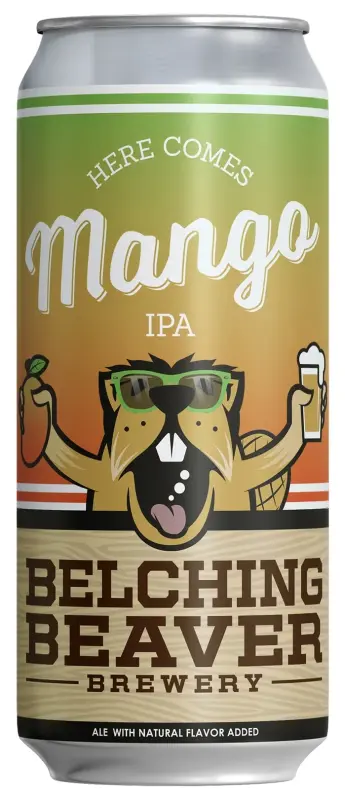 Belching Beaver Here Comes Mango IPA