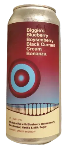 Alvarado Street Brewery Biggie's Blueberry Boysenbeery Black Currant Cream Bonanza