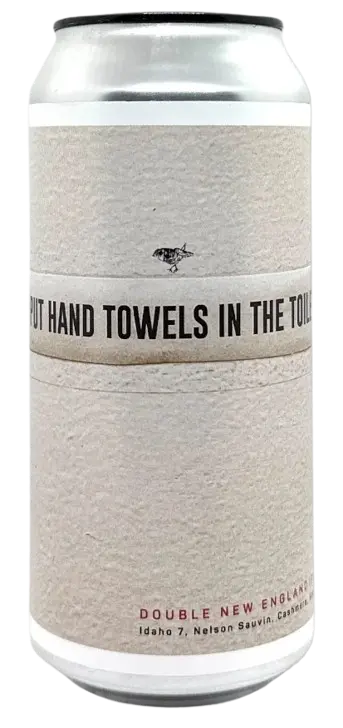 Atelier VRAI Please Do Not Put Hand Towels In the Toilet