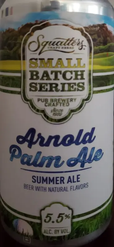 Squatters Craft Beers Small Batch Series Arnold Palm Ale