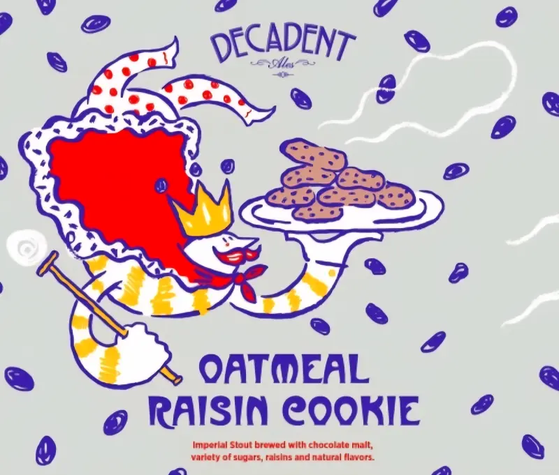 Decadent Ales Oatmeal Raisin Cookie