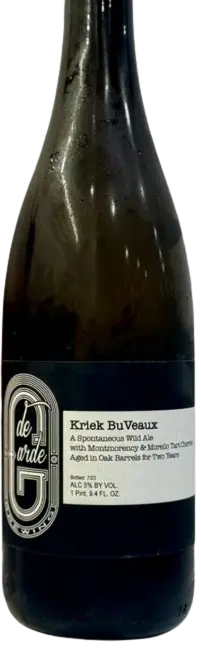 de Garde Brewing Kriek BuVeaux