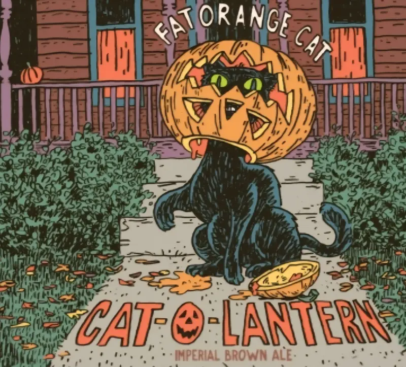 Fat Orange Cat Brew Company Cat-O-Lantern