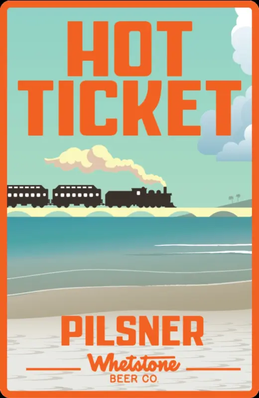Whetstone Station Brewery Hot Ticket Pilsner