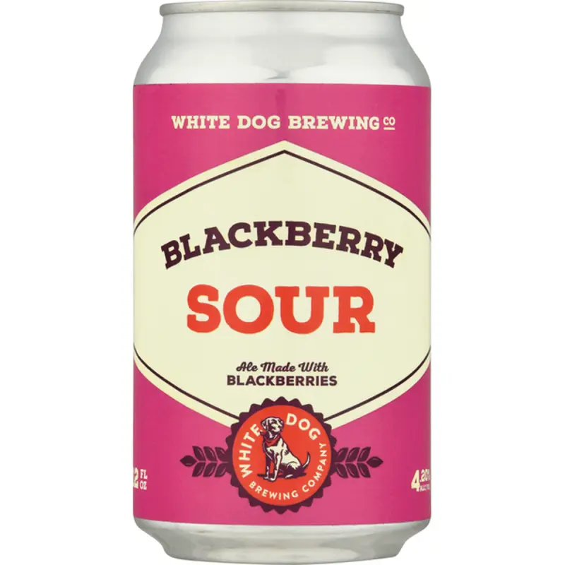 White Dog Brewing Blackberry Sour
