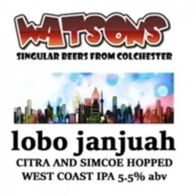 Watsons Brewery Lobo Janjuah
