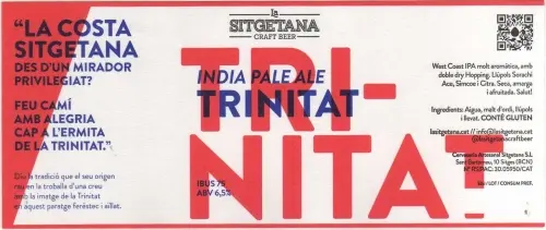 La Sitgetana Craft beer Trinitat