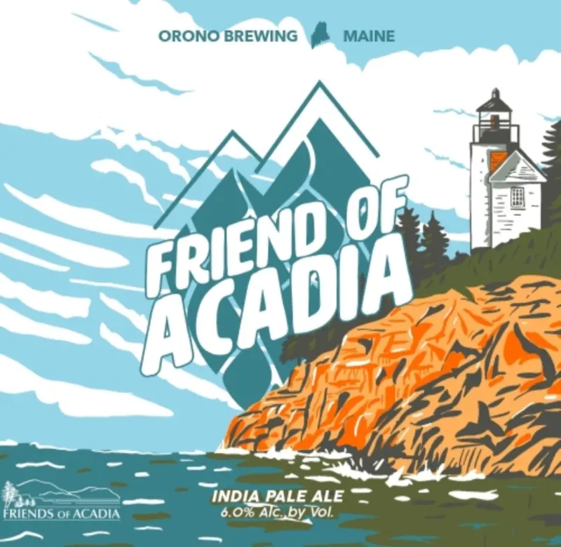 Orono Brewing Company Friend of Acadia