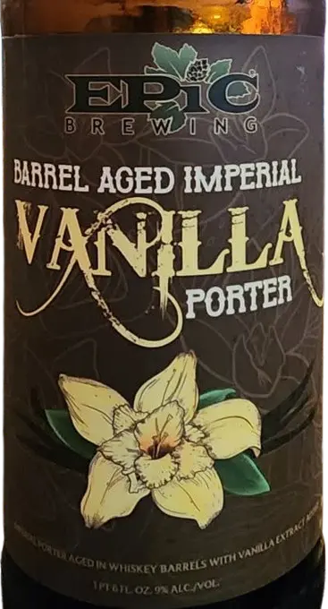 Epic Brewing Company Barrel Aged Vanilla Porter