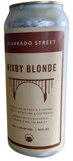 Alvarado Street Brewery Bixby Blonde