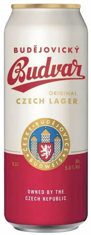 Budějovický Budvar (Budweiser) Original Czech Lager