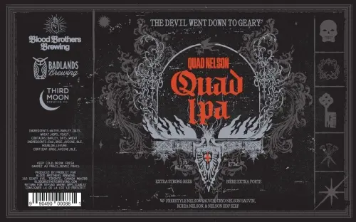 Blood Brothers Brewing TDWDTG Quad IPA