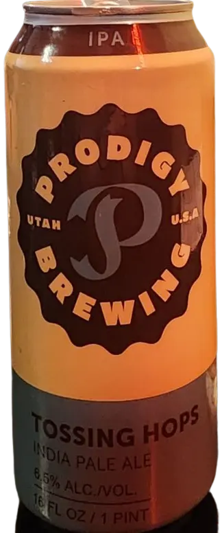 Prodigy Brewing Tossing Hops IPA