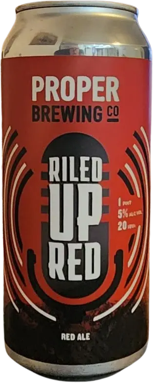 Proper Brewing Company Riled Up Red