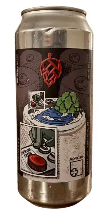 Monkish Brewing Company Swirling Green