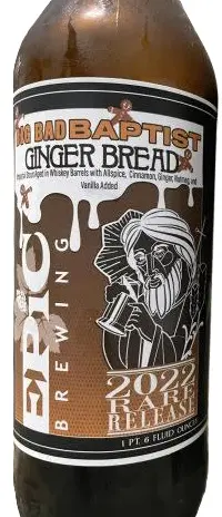 Epic Brewing Company Big Bad Baptist - Ginger Bread