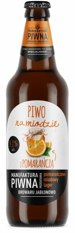 Browar Jabłonowo Manufaktura Piwna Piwo na Miodzie z Pomarańczą