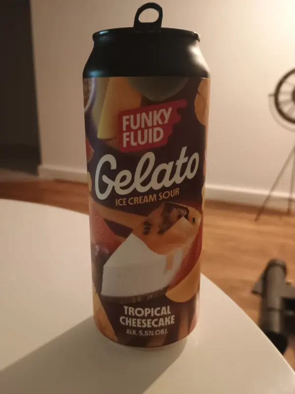 Funky Fluid Gelato: Tropical Cheesecake