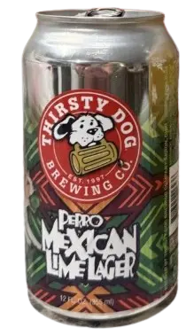 Thirsty Dog Brewing Company Perro Mexican Lime Lager