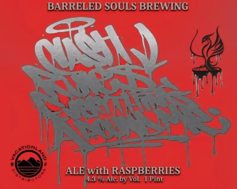 Barreled Souls Brewing Company Raspberry & C.R.E.A.M.