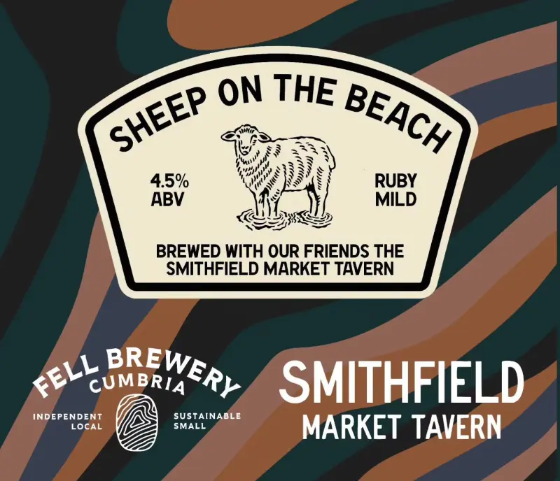 Fell Brewery Sheep On The Beach