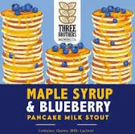 Three Brothers Brewing Co. Maple Syrup & Blueberry Pancake Milk Stout