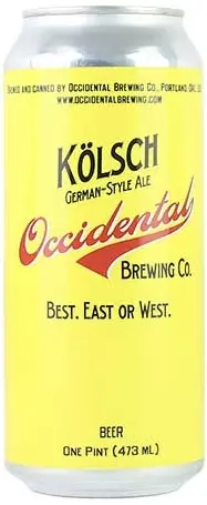 Occidental Brewing Kölsch