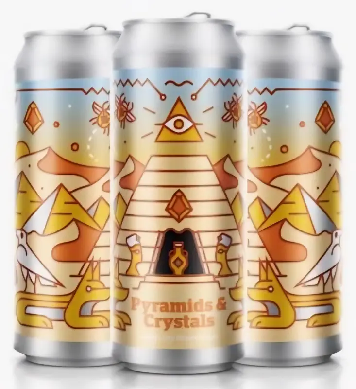 Burlington Beer Company Pyramids & Crystals