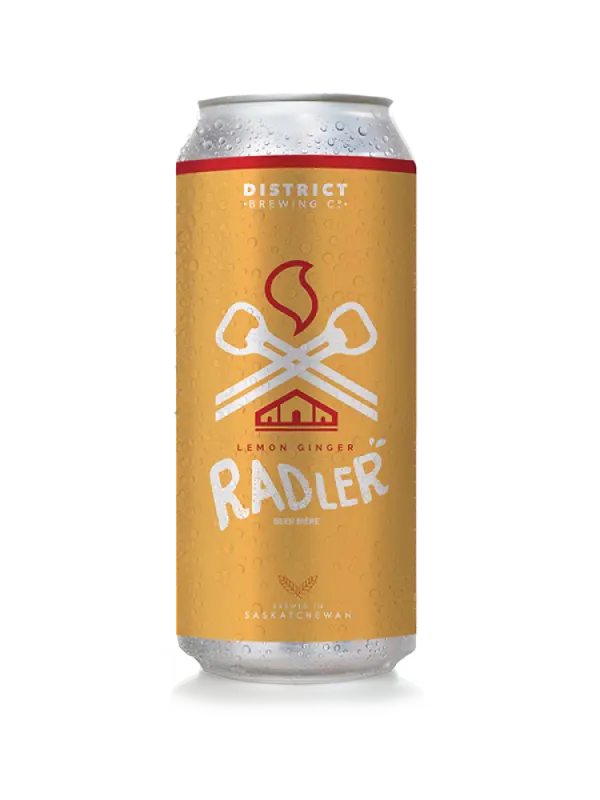 District Brewing Company Lemon Ginger Radler