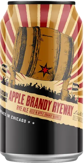 Revolution Brewing Company Apple Brandy Ryeway (2021)