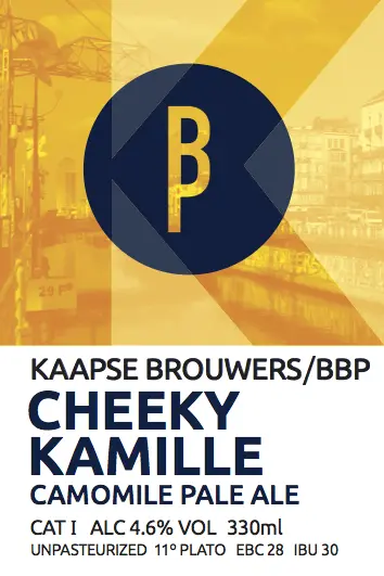 Kaapse Brouwers Cheeky Kamille