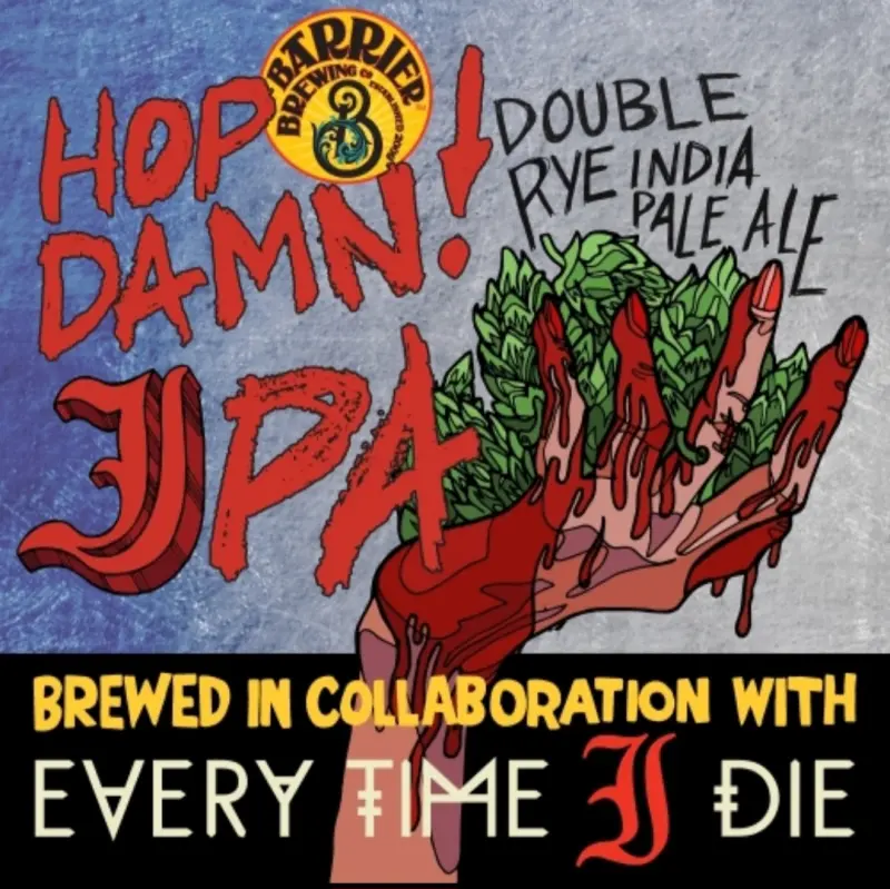 Barrier Brewing Company Hop Damn IIPA