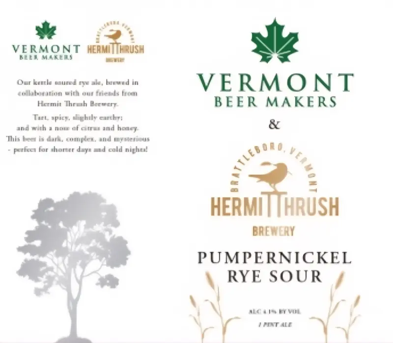 Vermont Beer Makers Pumpernickel Rye Sour