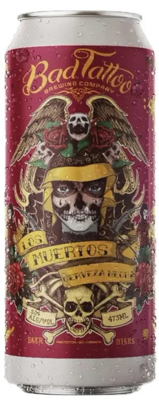 Bad Tattoo Brewing Los Muertos Cerveza Negra