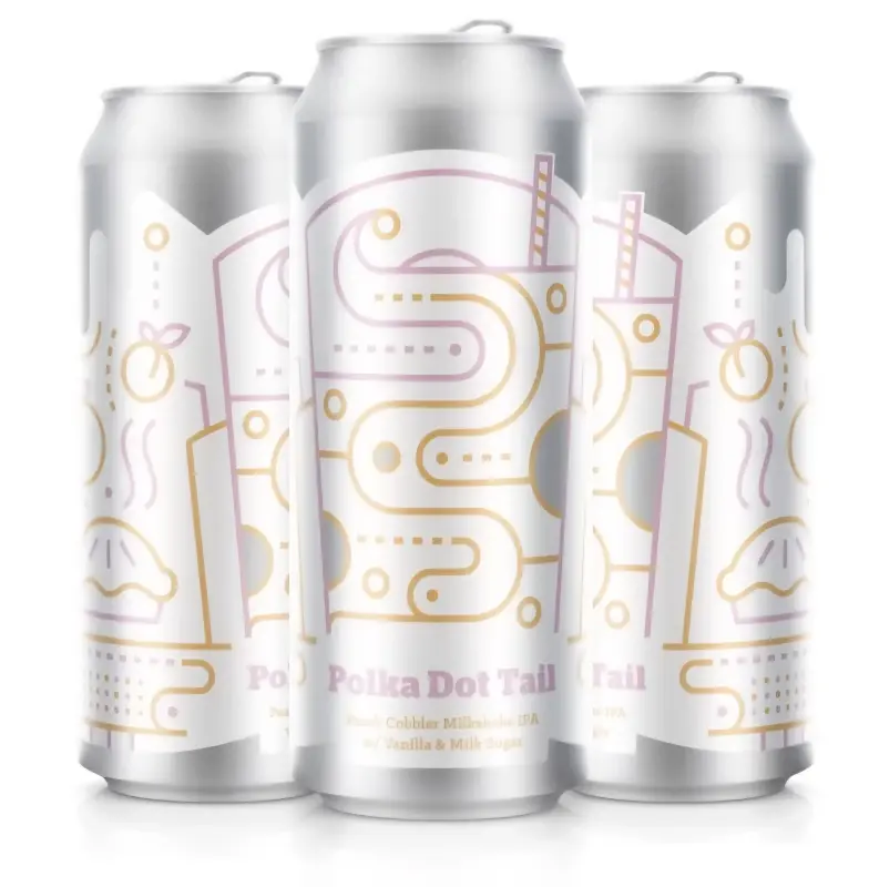 Burlington Beer Company Polka Dot Tail